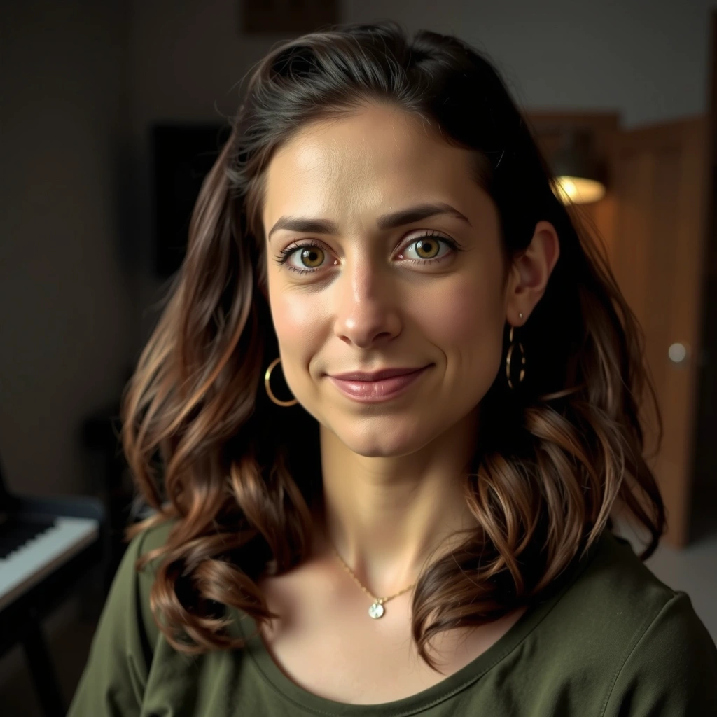 Professional headshot of Sofia Rodriguez, a sound healing practitioner.