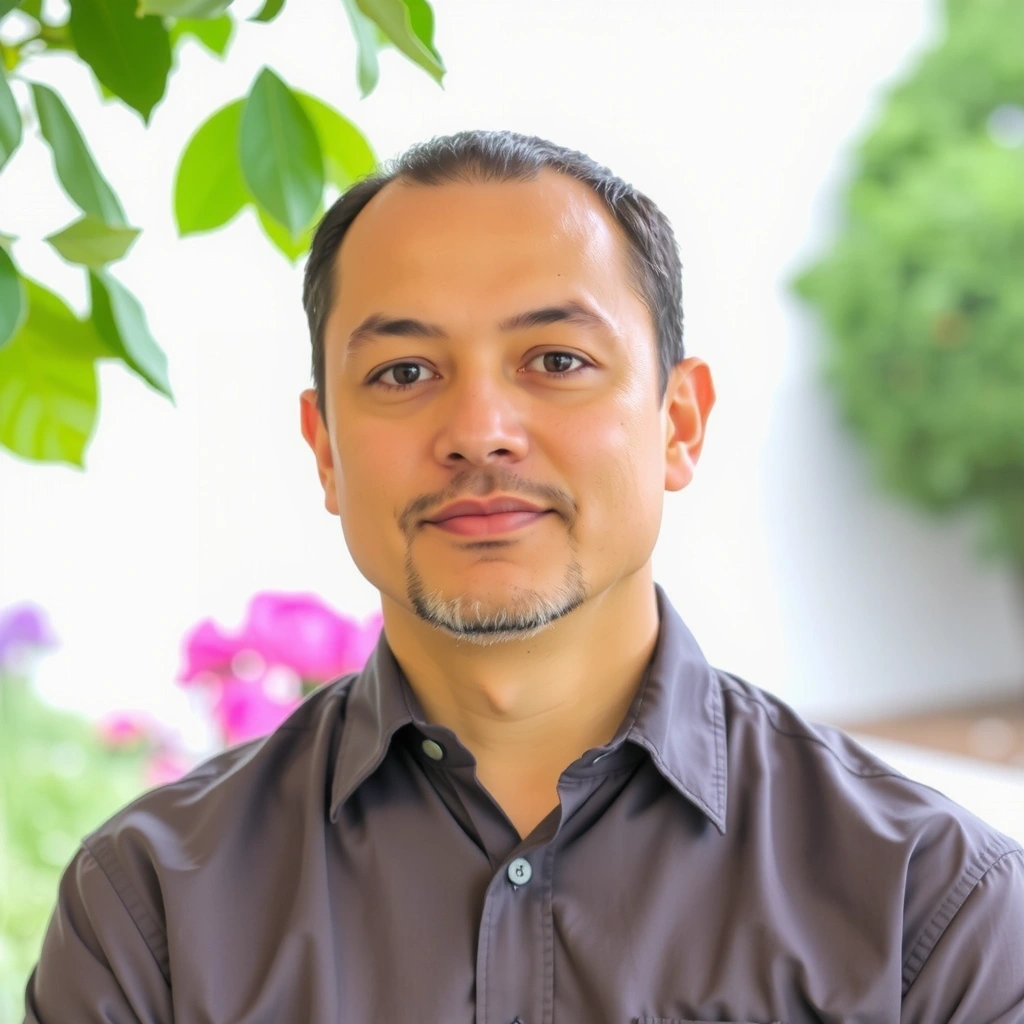 Professional headshot of David Lee, a meditation guide.